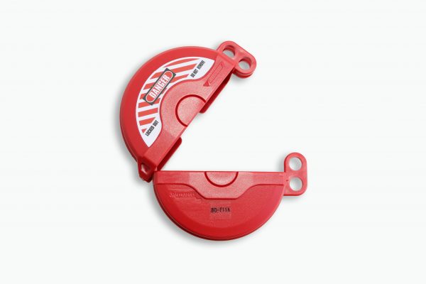 Gate Valve Lockout | Semi Circle Design | BD-F11A - ASP Safety Products