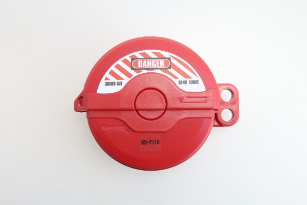 Gate Valve Lockout | Semi Circle Design | BD-F11A - ASP Safety Products