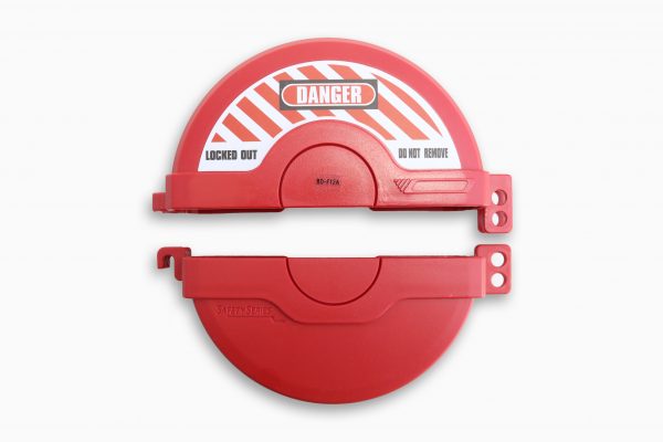 Gate Valve Lockout | Semi Circle Design | BD-F12A - ASP Safety Products