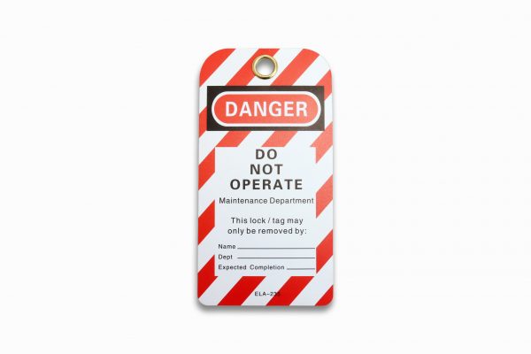 Lockout Tagout Label | BD-P01 - ASP Safety Products