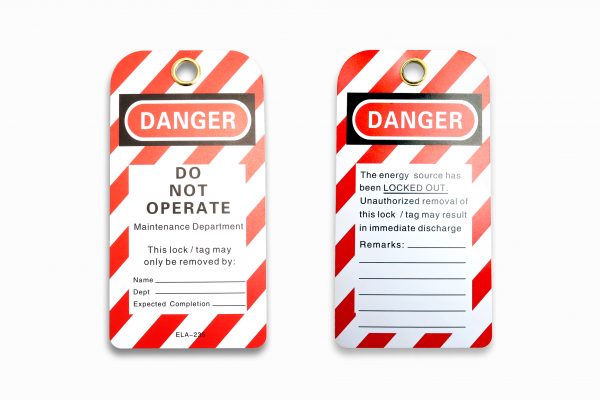 Lockout Tagout Label | BD-P01 - ASP Safety Products
