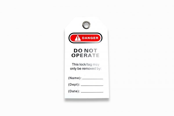 Lockout Tagout Label | BD-P02 - ASP Safety Products