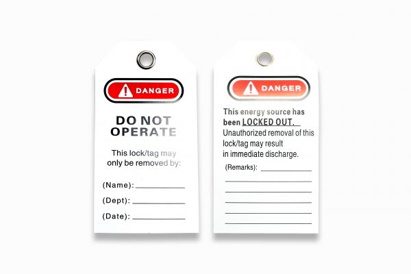 BD-P02aLockout Tagout Label | BD-P02 - ASP Safety Products