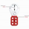 PA Coated Steel Hasp Lockout | BD-K02 - ASP Safety Products