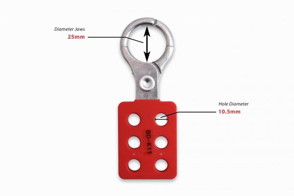 Aluminium Hasp Lockout | BD-K11 - ASP Safety Products