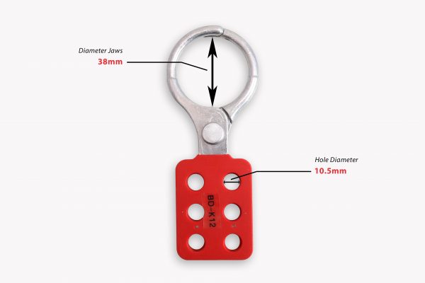 Aluminium Hasp Lockout | BD-K12 - ASP Safety Products