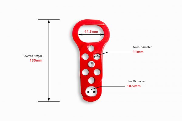Double End Steel Hasp Lockout | BD-K62 - ASP Safety Products