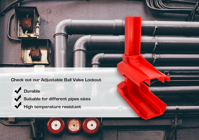 Adjustable Ball Valves | Lockout for pipes - ASP Safety Products